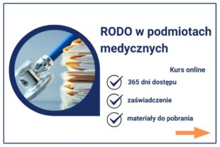 Szkolenie online RODO w podmiotach medycznych - z certyfikatem i zaświadczeniem MEiN