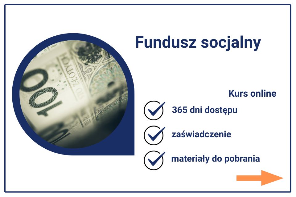 Szkolenie online Fundusz Socjalny od podstaw
